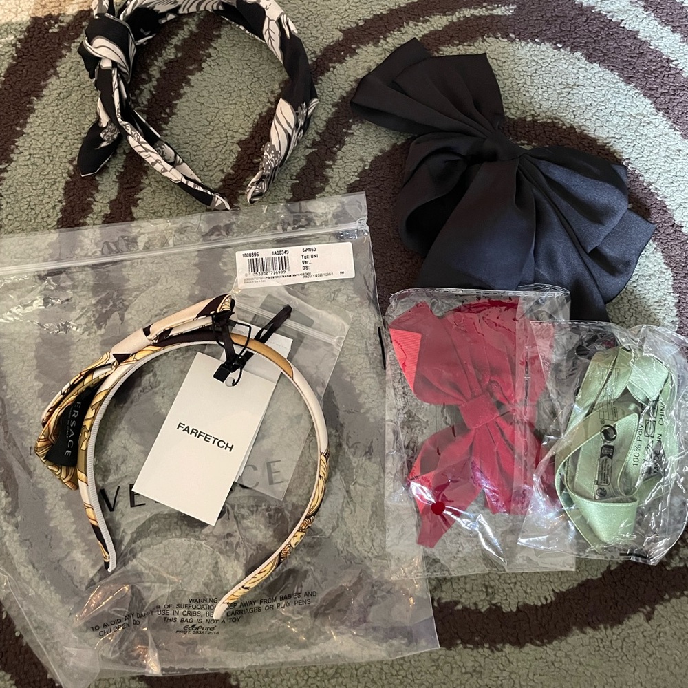 Versace Medusa Headband New